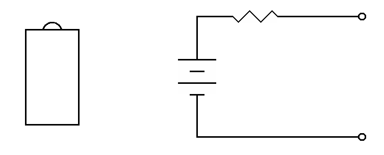 Battery and Thevenin Equivalent